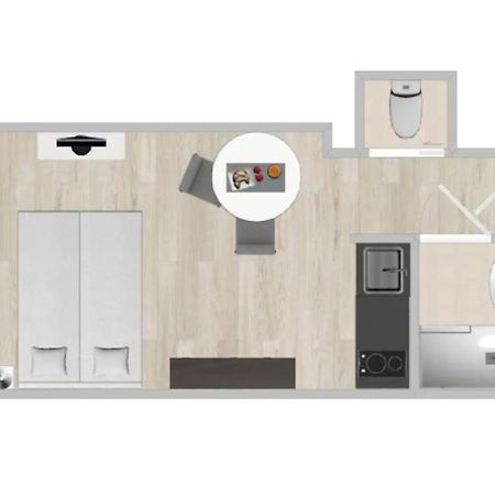 Appartamento Budget studio Berlioz Nizza Esterno foto